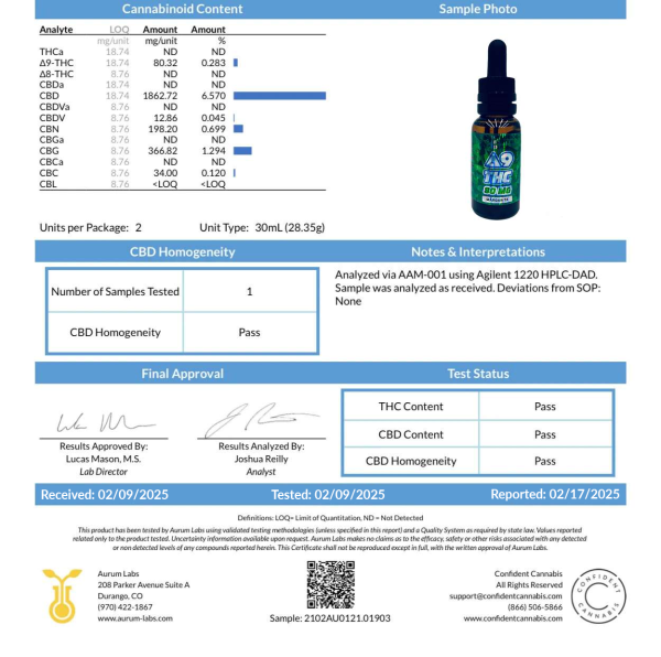 Delta 9 THC 80mg Tincture - Margarita - Image 5