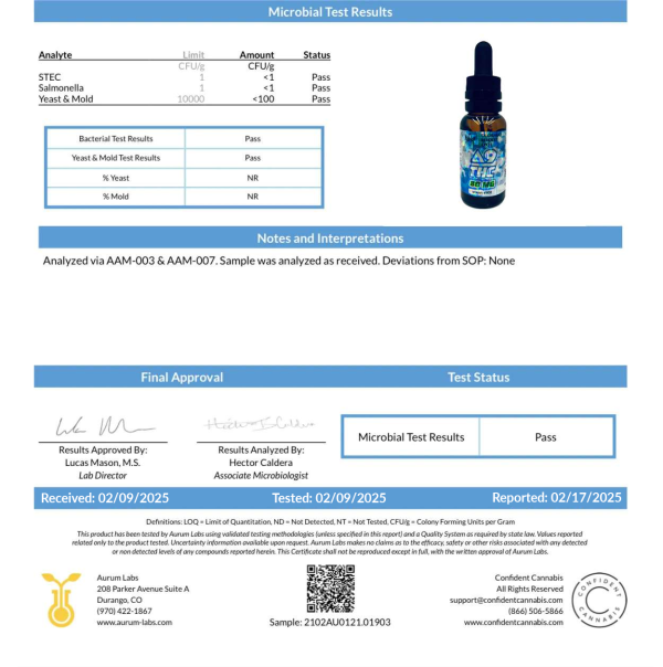 Delta 9 THC 80mg Tincture - Miami Vice - Image 4